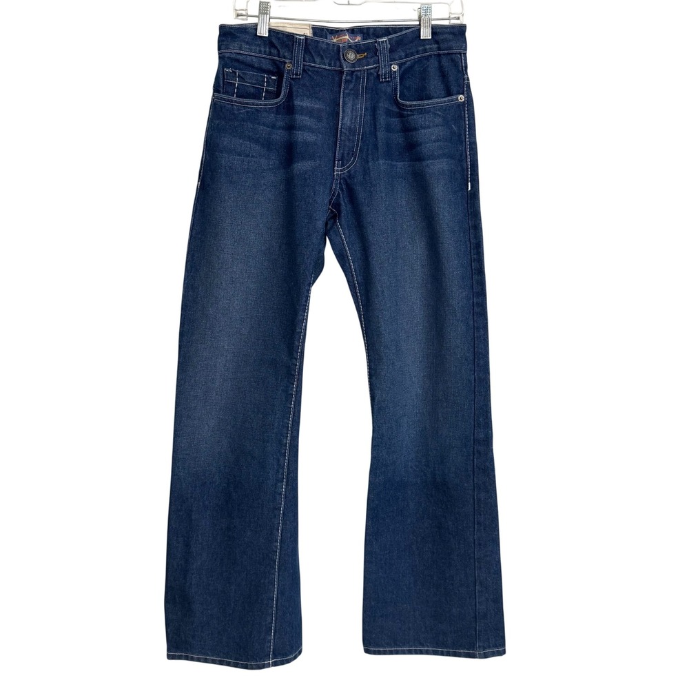 Petrol Brand Cliff Relaxed Bootcut Jeans Men's 29x32 Contrast Stitch USA Made